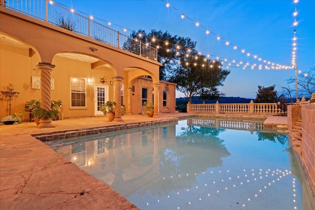 2604 Saratoga Dr, Austin, TX 78733 - view of pool with a patio area
