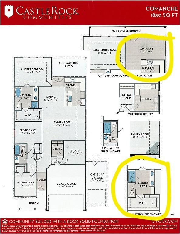 518 Algaroba Loop, Buda, TX 78610 - floor plan / room layout
