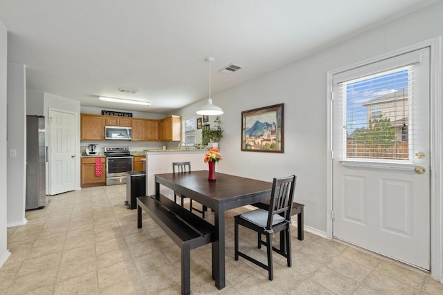 1320 Anna Palm Way, Round Rock, TX 78665 - dining space featuring baseboards