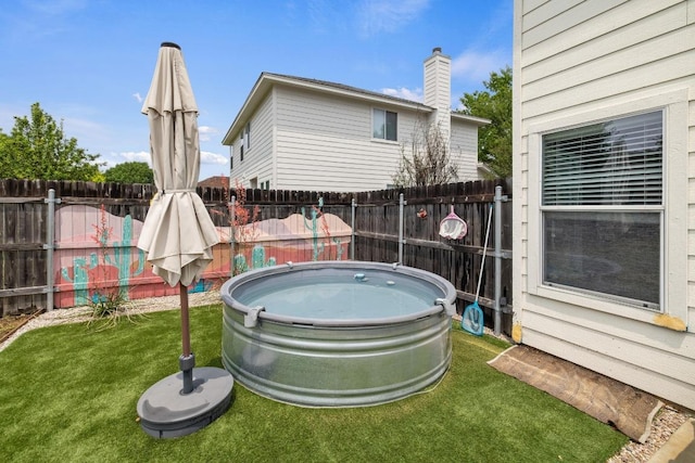 1320 Anna Palm Way, Round Rock, TX 78665 - view of yard