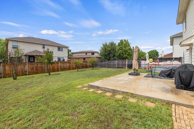 1320 Anna Palm Way, Round Rock, TX 78665 - fenced backyard with a patio