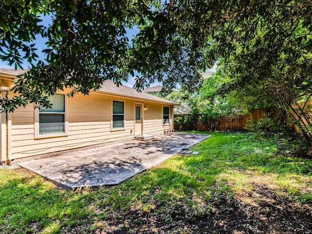 131 Ames Cv, Kyle, TX 78640 - view of yard with a patio