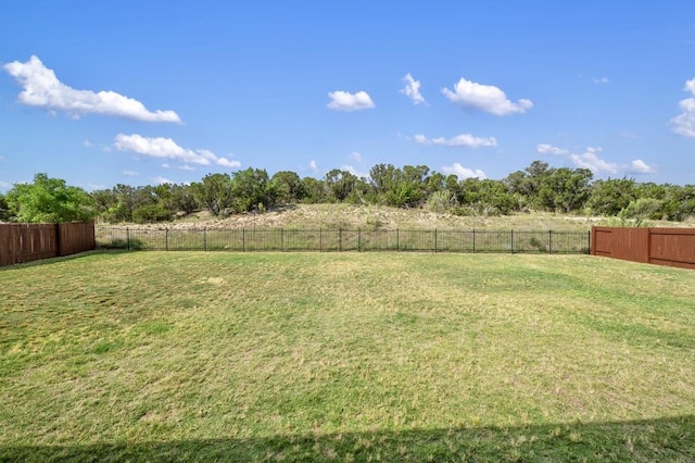 view of yard