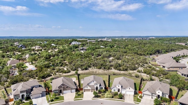 aerial perspective of suburban area