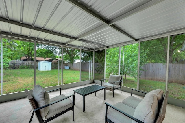 9811 Hansford Dr, Austin, TX 78753 - sunroom / solarium with outdoor lounge area