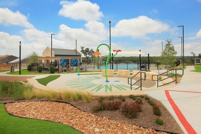 305 Golden Sage Ave, Georgetown, TX 78633 - view of property's community featuring a tennis court
