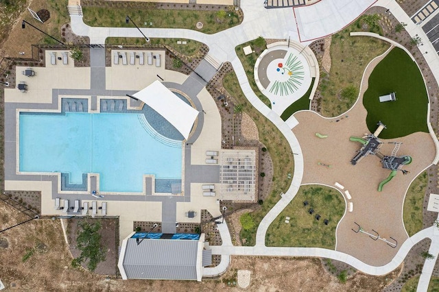 305 Golden Sage Ave, Georgetown, TX 78633 - bird's eye view
