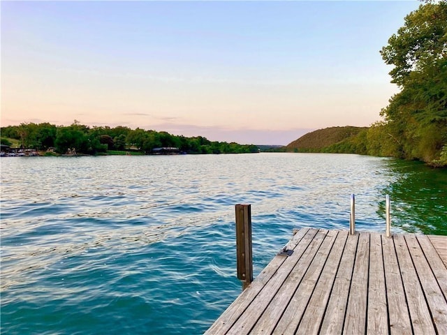 11805 Lake Stone Dr, Austin, TX 78738 - dock area featuring a water view