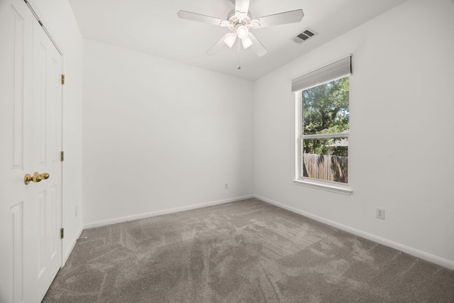 141 Stratton Ct, Austin, TX 78737 - unfurnished bedroom with carpet floors and a ceiling fan