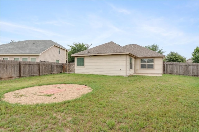 rear view of house with a patio area