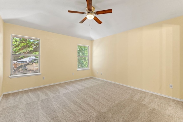 9216 Vigen Cir, Austin, TX 78748 - carpeted spare room featuring ceiling fan and baseboards