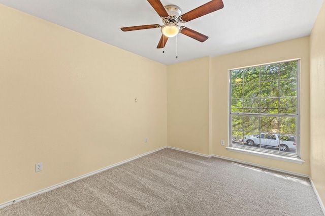 9216 Vigen Cir, Austin, TX 78748 - empty room with carpet and a ceiling fan