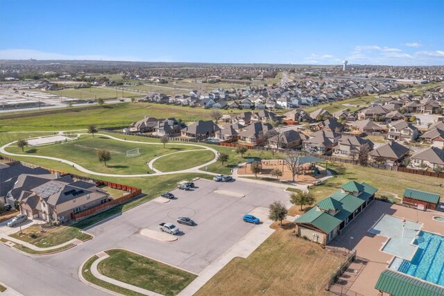 8058 Arezzo Dr, Round Rock, TX 78665 - aerial view of property's location with nearby suburban area