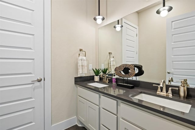 217 Northcrest Dr, Liberty Hill, TX 78642 - full bath featuring double vanity
