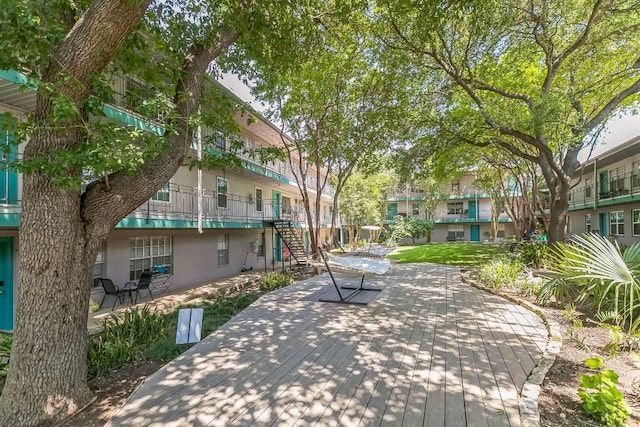 300 Crockett St Unit 210, Austin, TX 78704 - view of home's community featuring stairs