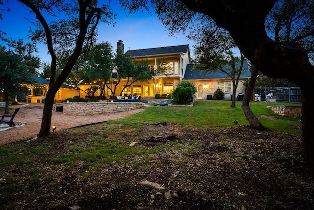 8909 Gallant Fox Rd, Austin, TX 78737 - view of yard