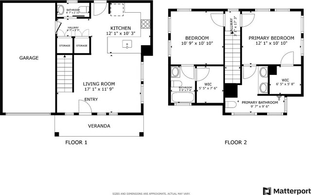 1204 W 51st St Unit 2, Austin, TX 78756 - room layout