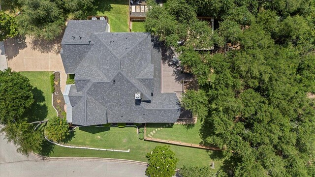 12013 Tarraza Ct, Austin, TX 78732 - aerial view of property and surrounding area