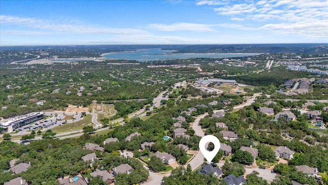 12013 Tarraza Ct, Austin, TX 78732 - aerial view of a nearby body of water