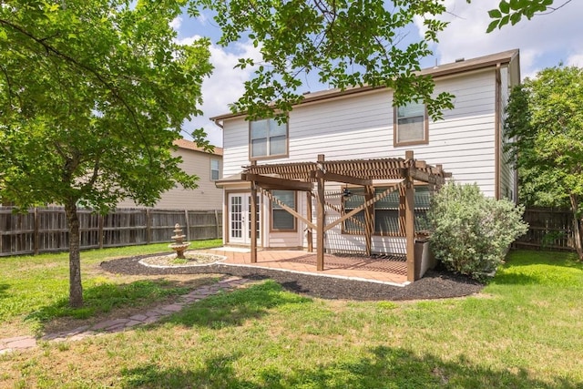 601 Abundance Ln, Kyle, TX 78640 - rear view of property featuring a patio and a pergola