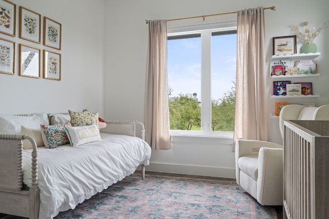 13213 Meridian Park Blvd, Austin, TX 78739 - bedroom featuring baseboards and wood finished floors
