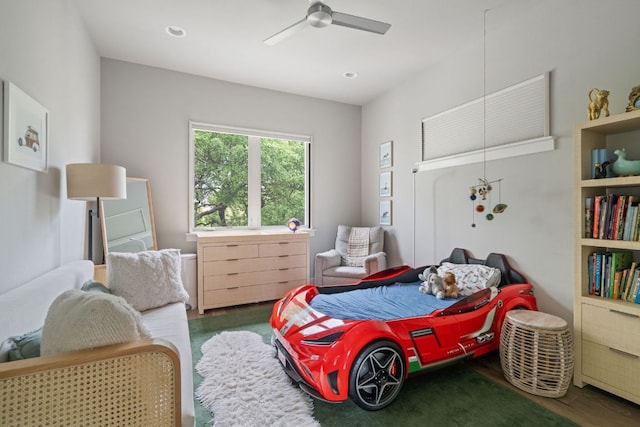 13213 Meridian Park Blvd, Austin, TX 78739 - bedroom with ceiling fan
