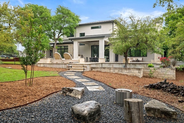 13213 Meridian Park Blvd, Austin, TX 78739 - back of house featuring stucco siding