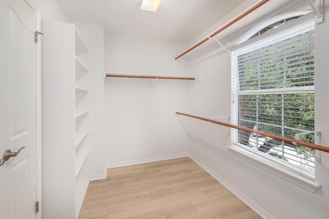 12207 Carlsbad Dr, Austin, TX 78738 - walk in closet with light wood finished floors