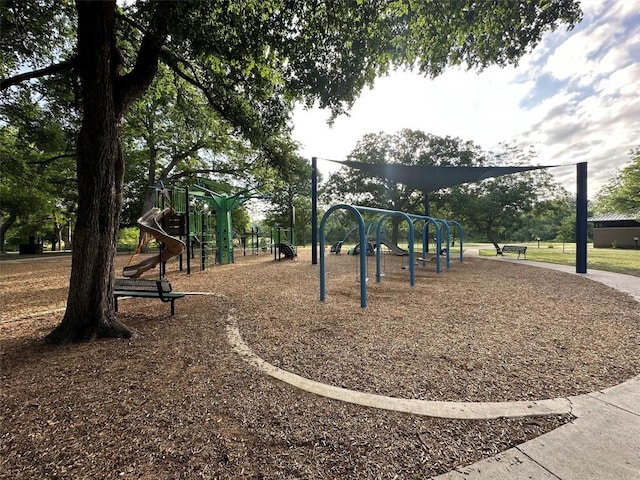 view of community playground
