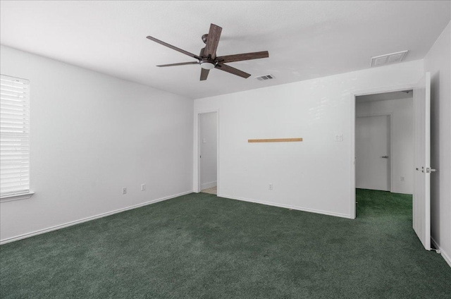 89 Jan Ln, Georgetown, TX 78626 - unfurnished room with ceiling fan and carpet