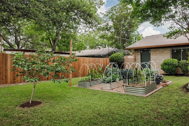 1805 Northridge Dr, Austin, TX 78723 - view of yard featuring a garden
