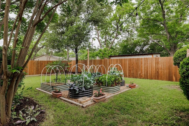1805 Northridge Dr, Austin, TX 78723 - view of yard featuring a garden