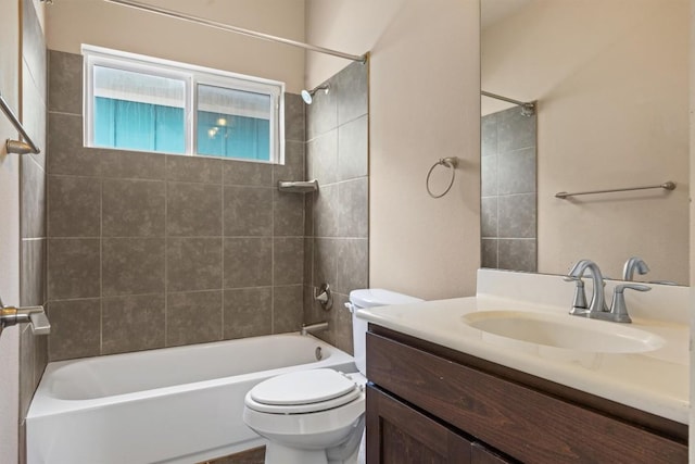 2621 Witsome Loop, Austin, TX 78741 - bathroom with vanity and shower / washtub combination