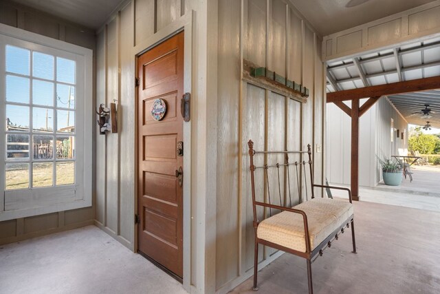 105 Valley View Trl, Comfort, TX 78013 - doorway to property with a porch