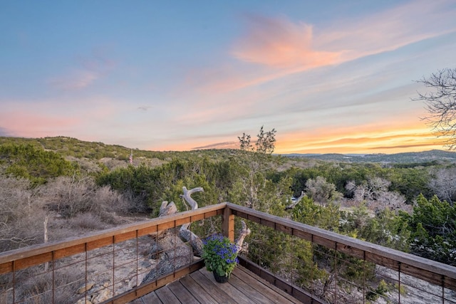 105 Valley View Trl, Comfort, TX 78013 - view of wooden terrace