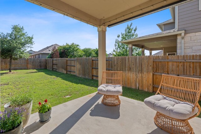 view of patio