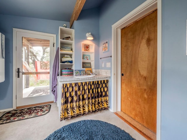 900 Pedernales Oaks Dr, Johnson City, TX 78636 - doorway to outside with a sink