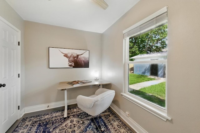 701 Nixon St, Lockhart, TX 78644 - office with baseboards