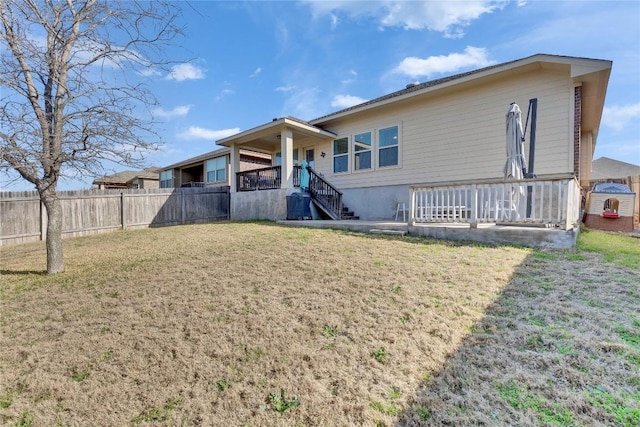131 Mount Ellen St, Hutto, TX 78634 - view of back of property
