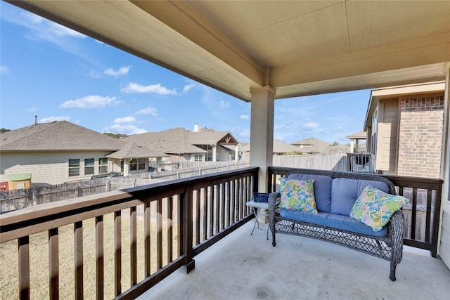 131 Mount Ellen St, Hutto, TX 78634 - balcony with a residential view