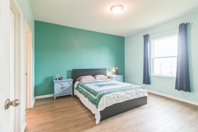 533 Peony Ct, Jarrell, TX 76537 - bedroom with wood finished floors and baseboards