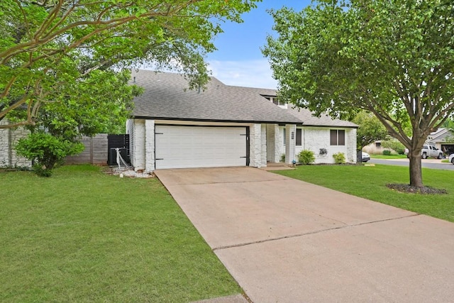 12308 Wycliff Ln, Austin, TX 78727 - view of front facade with roof with shingles, a garage, and driveway