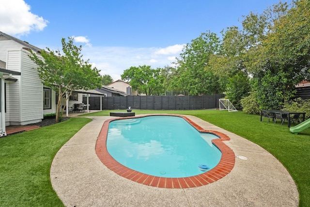 12308 Wycliff Ln, Austin, TX 78727 - view of pool featuring a patio and a fenced backyard