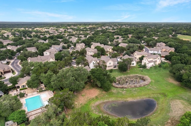12525 Gray Camlet Ln, Austin, TX 78748 - aerial view of residential area with a pool