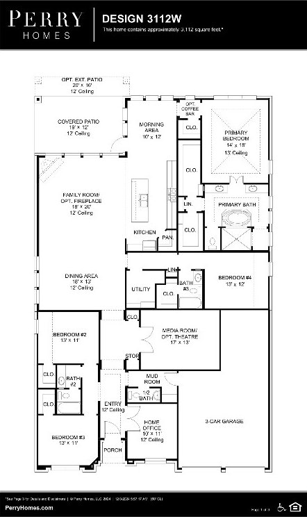 1805 Plum Tree Way, Georgetown, TX 78628 - home floor plan