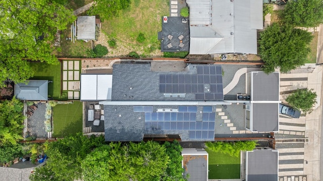 607 Terrell Hill Dr Unit B, Austin, TX 78704 - aerial view