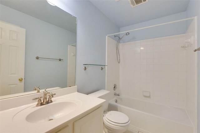 1012 Klondike Loop, Round Rock, TX 78665 - bathroom with vanity and shower / bathtub combination