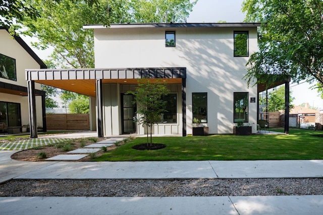 517 Tillery St Unit 1, Austin, TX 78702 - contemporary house with stucco siding