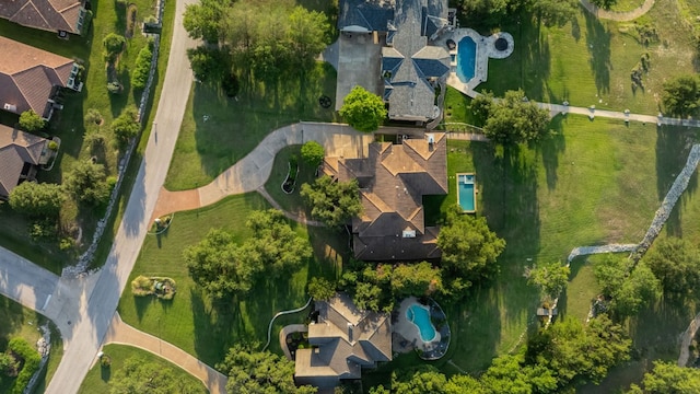 401 Brooks Hollow Rd, Lakeway, TX 78734 - aerial overview of property's location with a pool area