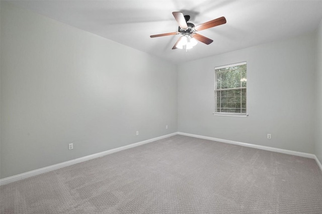 199 Limestone Trl, Austin, TX 78737 - spare room with carpet and a ceiling fan
